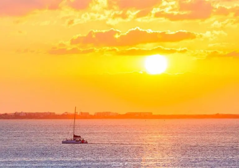 Sunset Airplane Tour Cancun